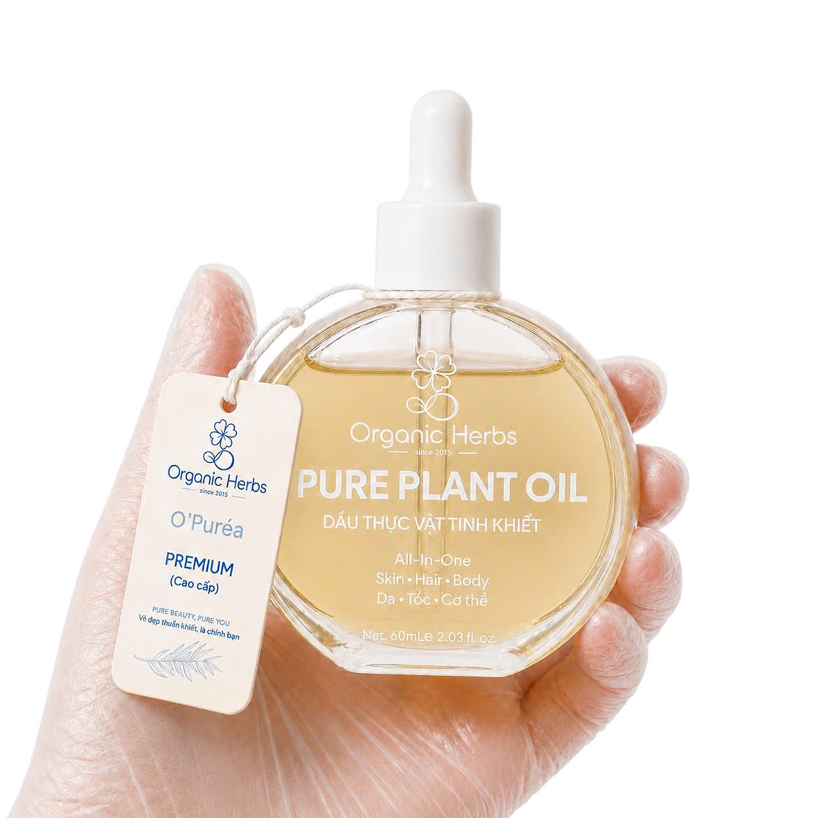 Organic Herbs® Dầu Hạnh Nhân | Almond Oil